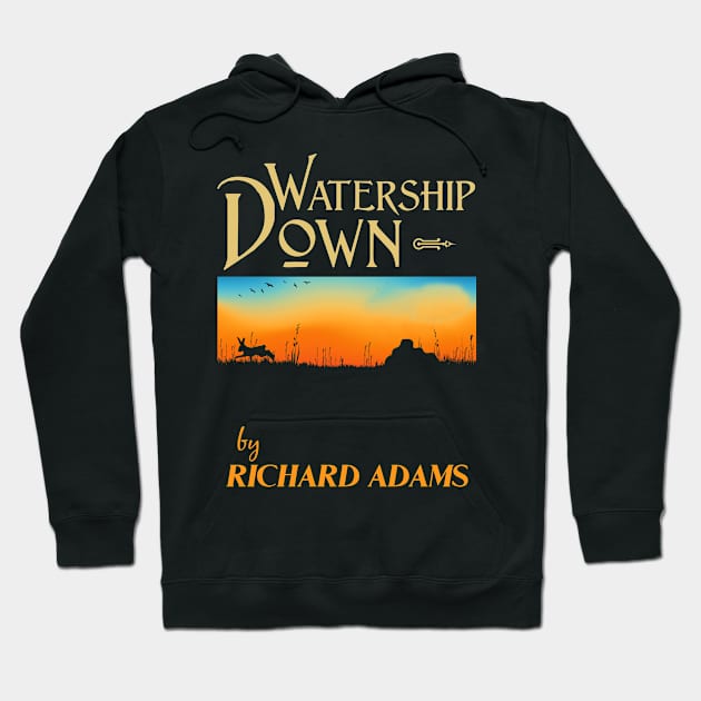 Watership Down cover concept Hoodie by woodsman